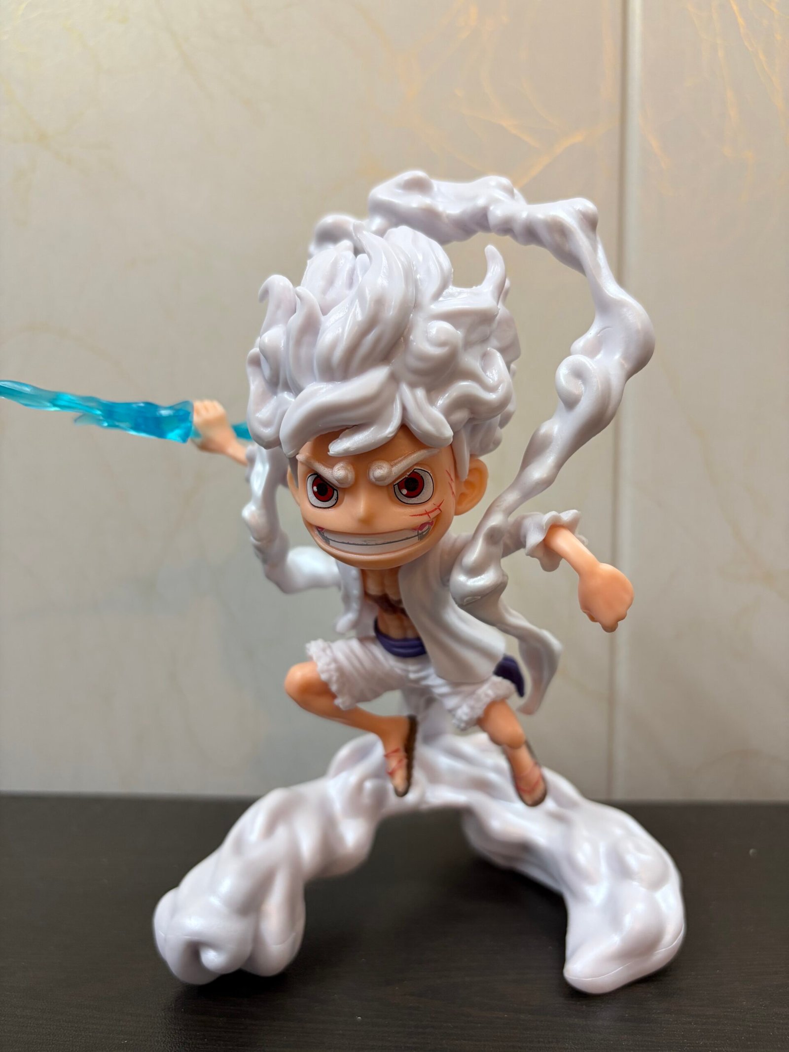 Premium Luffy Gear 5 Lighting Action Figure 17cm