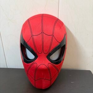 Spiderman mask jaw moving with led