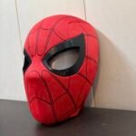 spiderman mask with sensored light