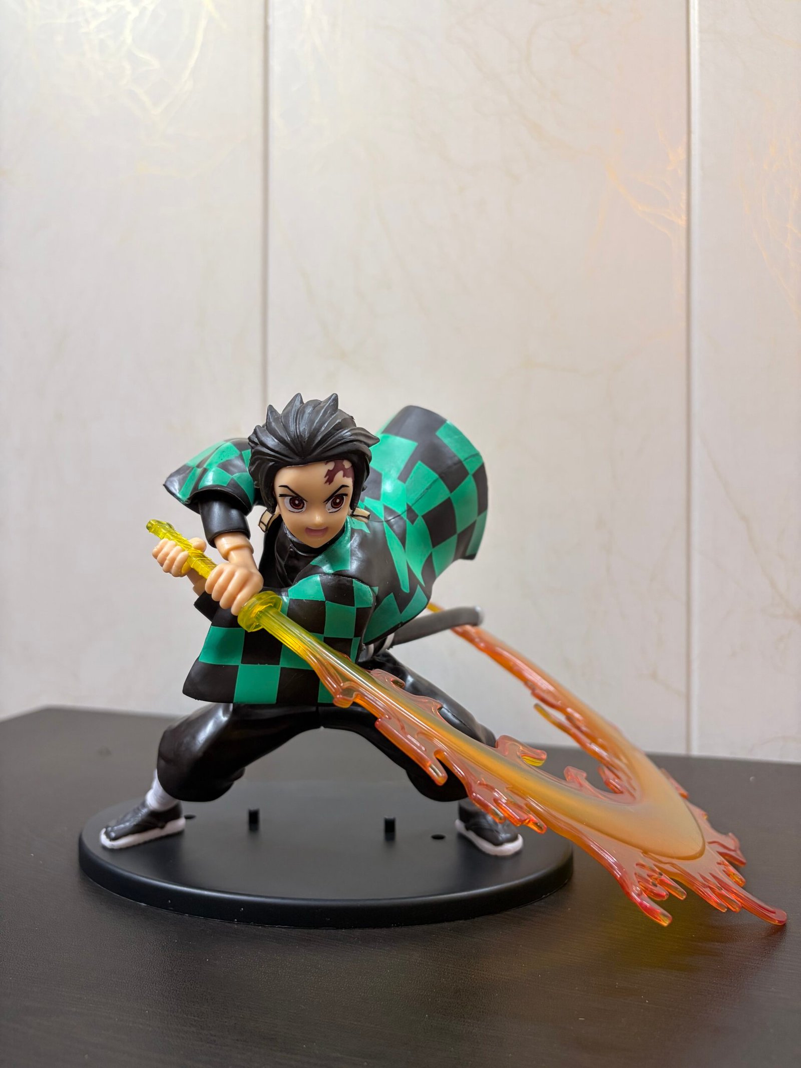 Tanjiro Kamado Fire Sword Figure 16cm