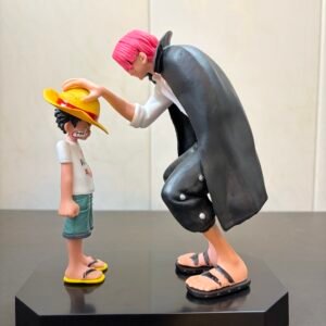 Premium Luffy with Shanks Action Figure