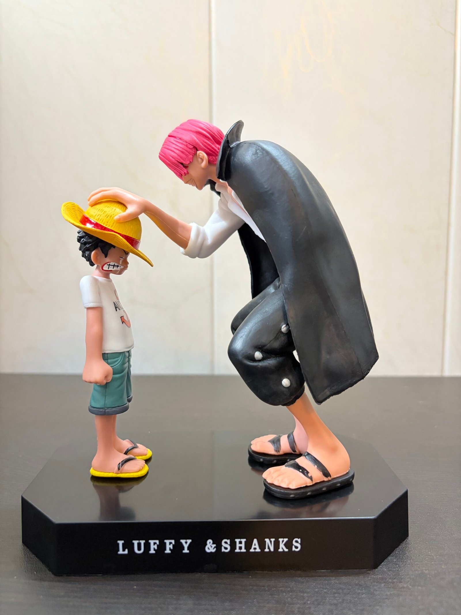Premium Luffy with Shanks Action Figure