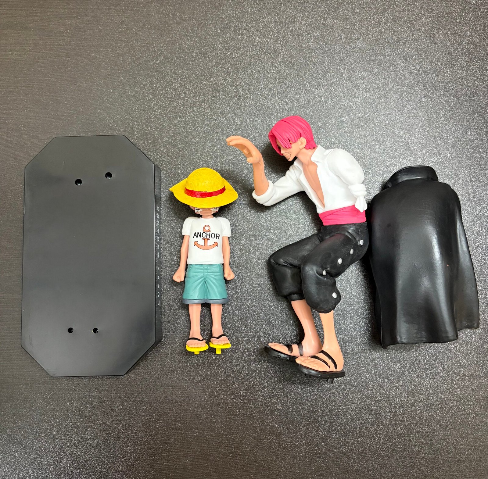 Premium Luffy with Shanks Action Figure