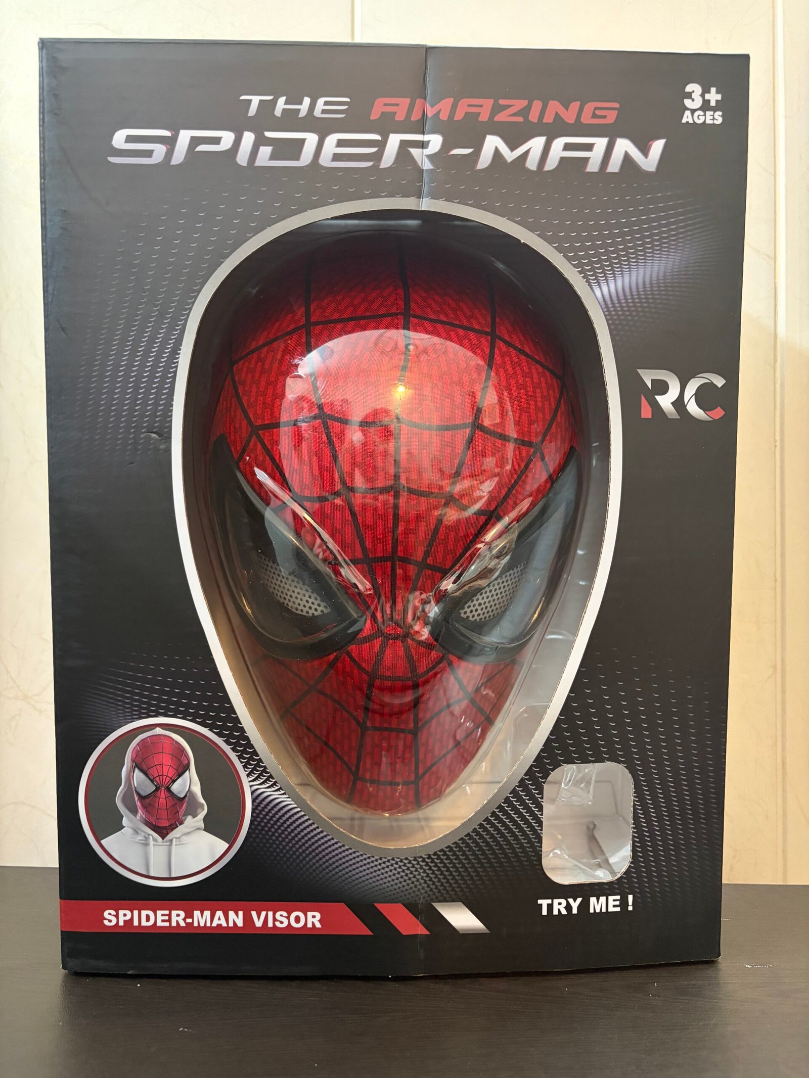 Spiderman Mask with Ring Control