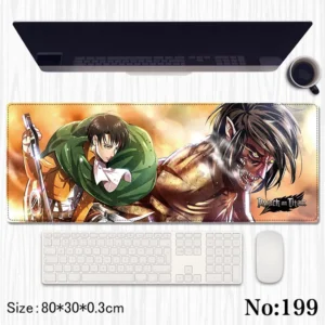 Levi Ackerman AOT Desk Mat 80x30cm