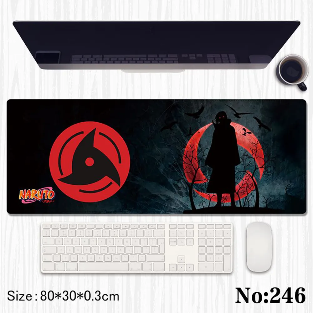 Itachi Uchiha Naruto Desk Mat 80x30cm
