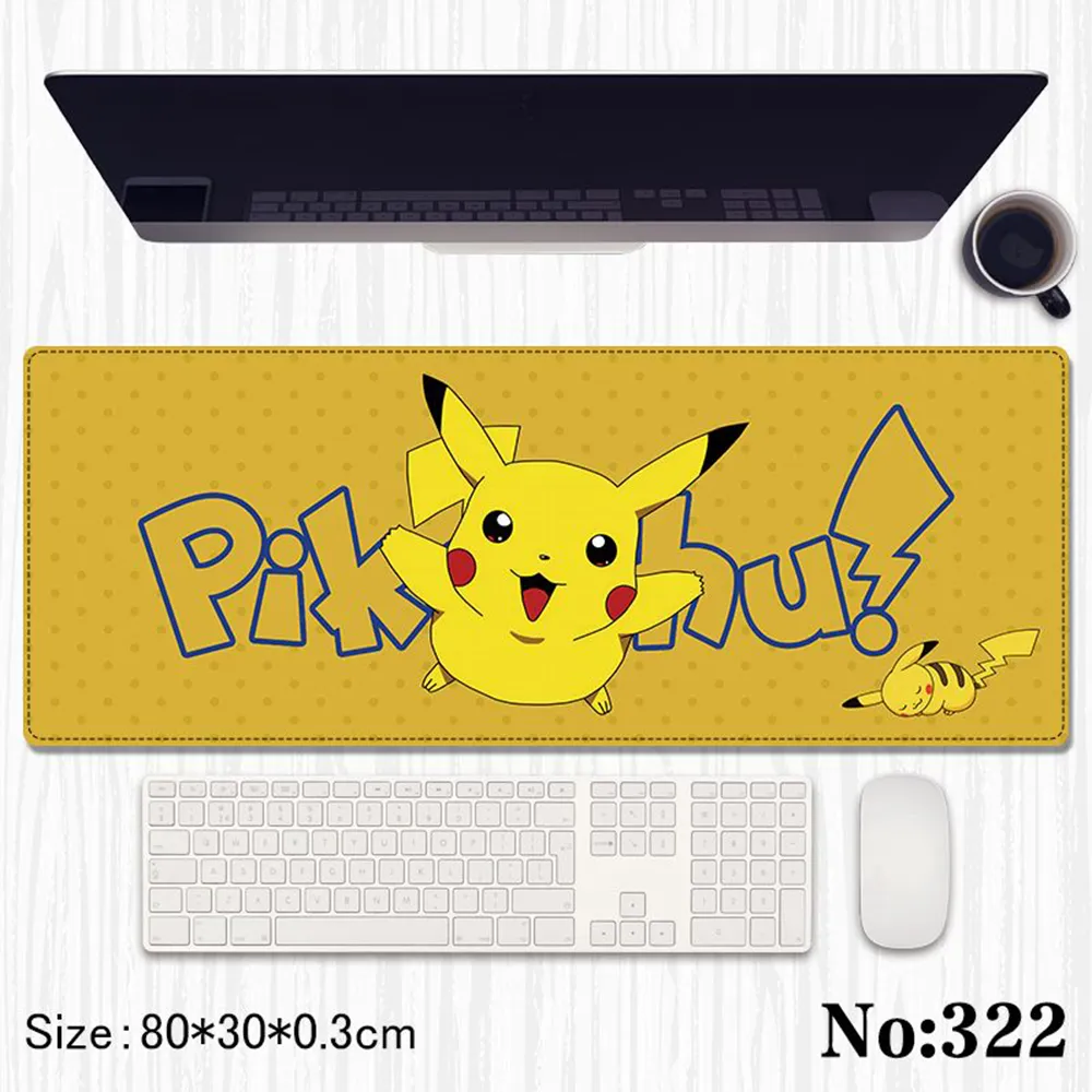 Pikachu Pokemon Premium Desk Mat 80x30cm