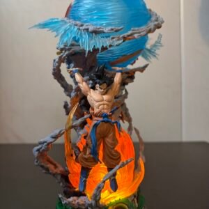 DBZ Goku Spirit Bomb Action Figure (23cm with Light)